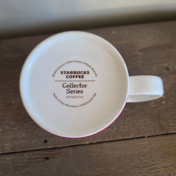 Starbucks Coffee Mug Collector Global Icon City Series Dallas 2009 16 oz - Picture 6 of 6